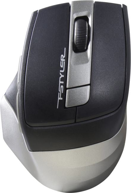 A4Tech FSTYLER Wireless Optical Mouse <FG35S Grey>  (RTL) USB 6btn+Roll