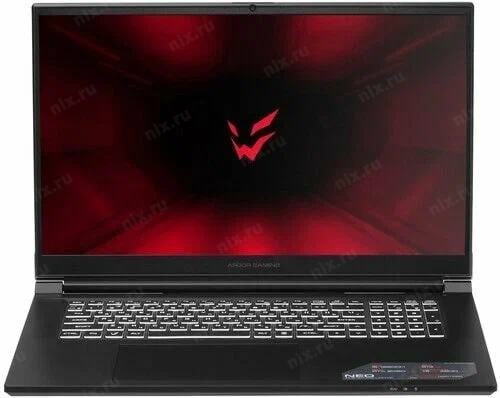 Игровой ноутбук Ardor Gaming NEO N17-I5ND403, IPS, GTX 2050, 16ГБ,  512ГБ,  черный