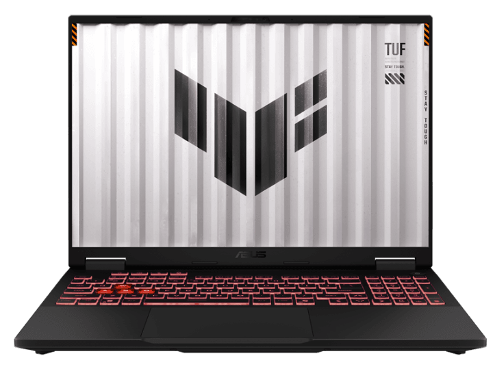 Ноутбук ASUS TUF Gaming A16 FA608PP-RV062 серый AMD Ryzen 9 8940HX 2400MHz/16"/1920x1200/16GB/1024GB SSD/NVIDIA GeForce RTX 5070 8GB/Wi-Fi/Bluetooth/Без ОС