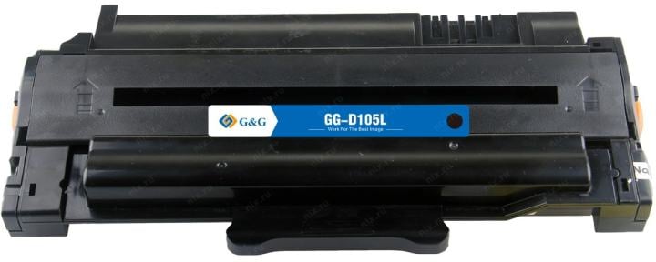 Картридж лазерный G&G GG-D105L черный (2500стр.)  для Samsung ML-1910/1915/1916K/2525K/1911;SCX-4600/4605K/4610K/4623K