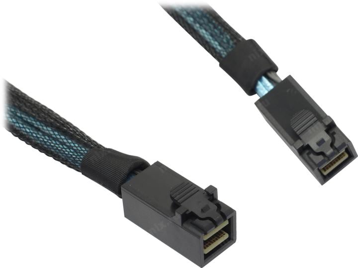 Кабель ACD-SFF8643-10M INT (6705047-100), SFF8643-SFF8643 ( HDmSAS -to- HDmSAS internal cable, w/SideBand), 100cm (аналог LSI00405, 2282100-R)