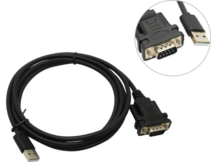 KS-is Кабель-переходник USB на порт  RS-232 FTDI chip KS-is Haize (KS-141) 1.5 метра