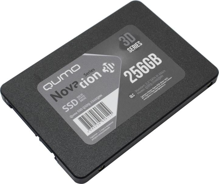 Накопитель SSD QUMO SSD 256Gb Novation QLC 3D (YS+Intel) Q3DQ-256GQNN SATA3.0