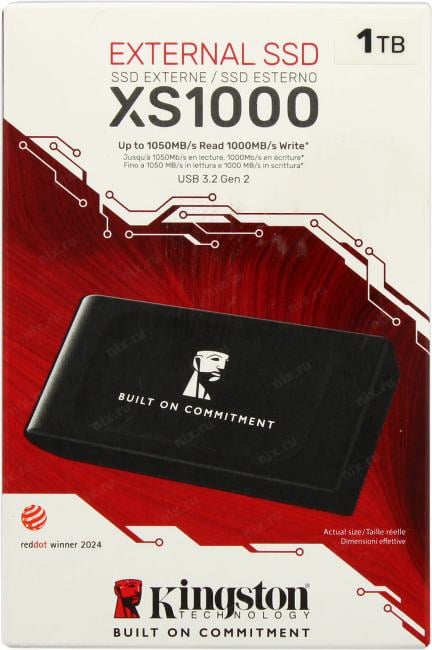 SSD 1 Tb USB3.2  Kingston XS1000 <SXS1000/1000GA>