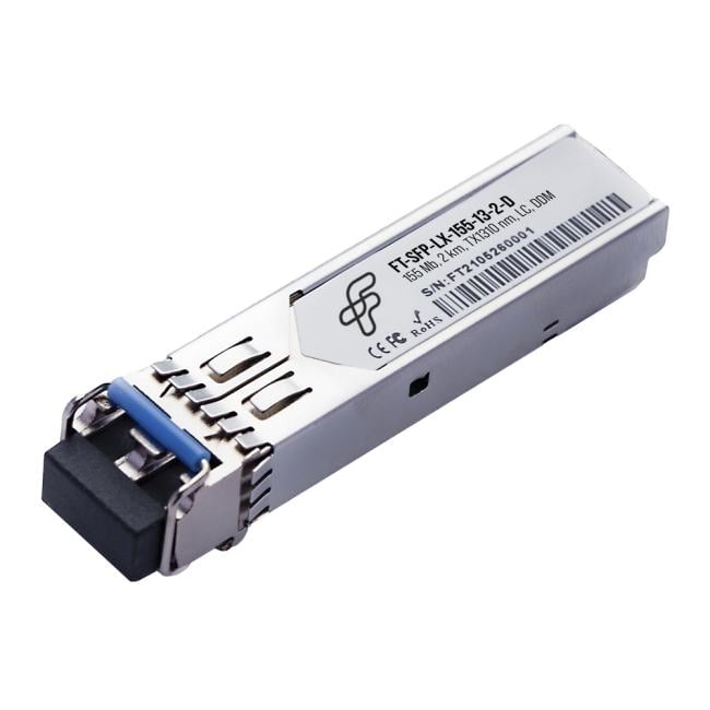Fibertrade <FT-SFP-LX-155-13-2-D> Модуль SFP  (Duplex LC, SM)