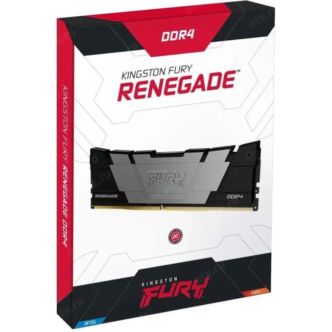 Kingston Fury Renegade <KF440C19RB2K2/16> DDR4 DIMM 16Gb  KIT  2*8Gb  <PC4-32000> CL19