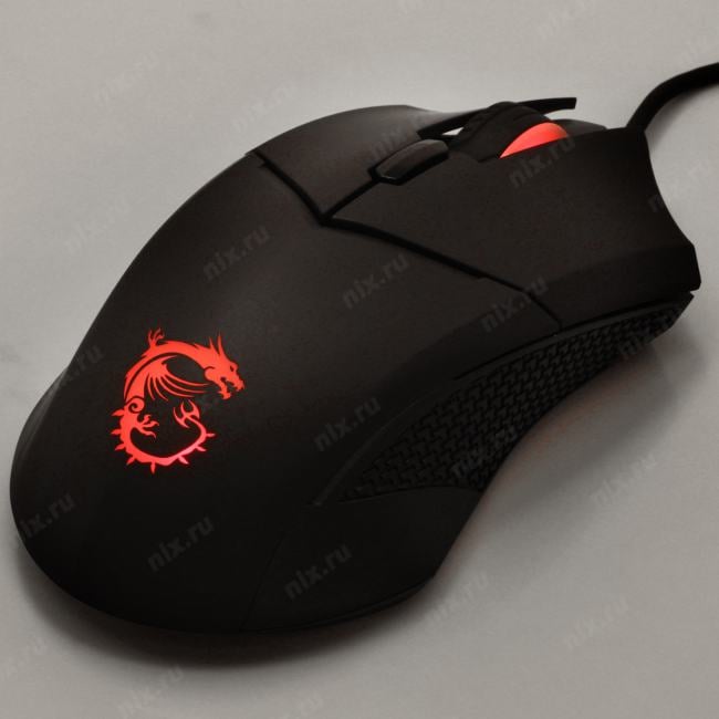 MSI Clutch Optical Mouse <GM08>  USB (RTL) 6btn+Roll