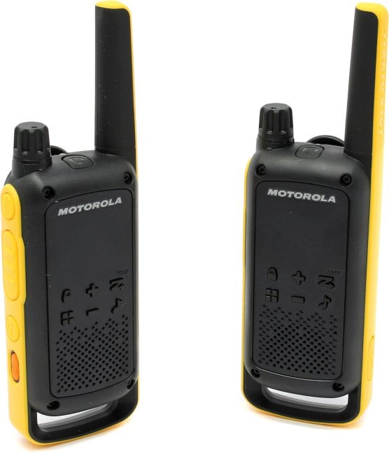 Motorola <TALKABOUT T82 EXTREME> 2 порт. радиостанции (PMR446, 10 км, 8 каналов, LCD,  з/у,  NiMH)