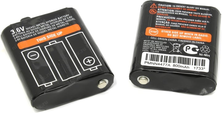 Motorola <TALKABOUT T82 EXTREME> 2 порт. радиостанции (PMR446, 10 км, 8 каналов, LCD,  з/у,  NiMH)