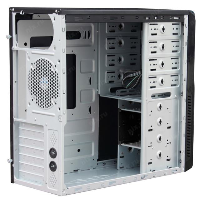 6191212 MidiTower Powerman BA833 Black  U3.0*2+A(HD) ATX,  mATX(без блока питания)
