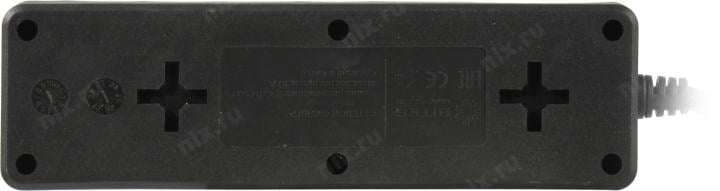 Сетевой фильтр 5bites GARDA SP3B-510 3 розетки, кабель 3x0.75мм?, длина 1 м, цвет черный SP3B-510