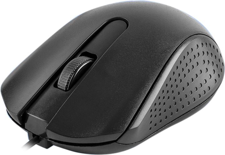 CBR CM 123 Black USB, Мышь офисн., оптич., 1000dpi,  3  кн.,  1,5 м