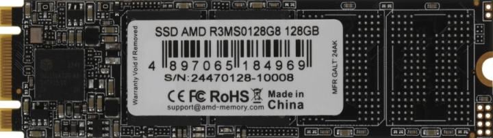 SSD 128 Gb M.2 2280 B&M 6Gb/s AMD  Radeon R3 <R3MS0128G8>