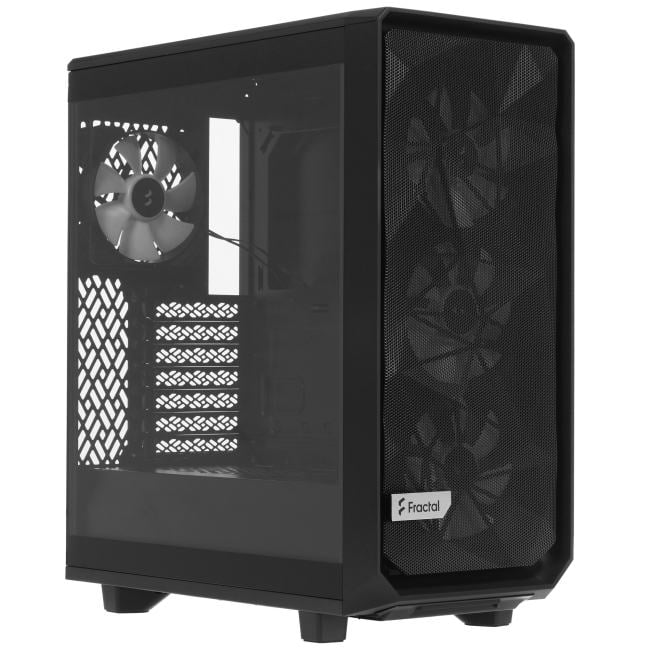 Miditower Fractal Design <FD-C-MEL2C-05> Meshify 2 Compact Lite RGB Black TG Light tint  ATX без  БП, с окном