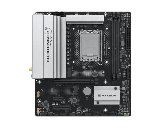 MAXSUN MS-Challenger Z890M WIFI (RTL) LGA1851 <Z890> PCI-E HDMI+DP 2.5GbLAN+WiFi SATA  MicroATX  2DDR5