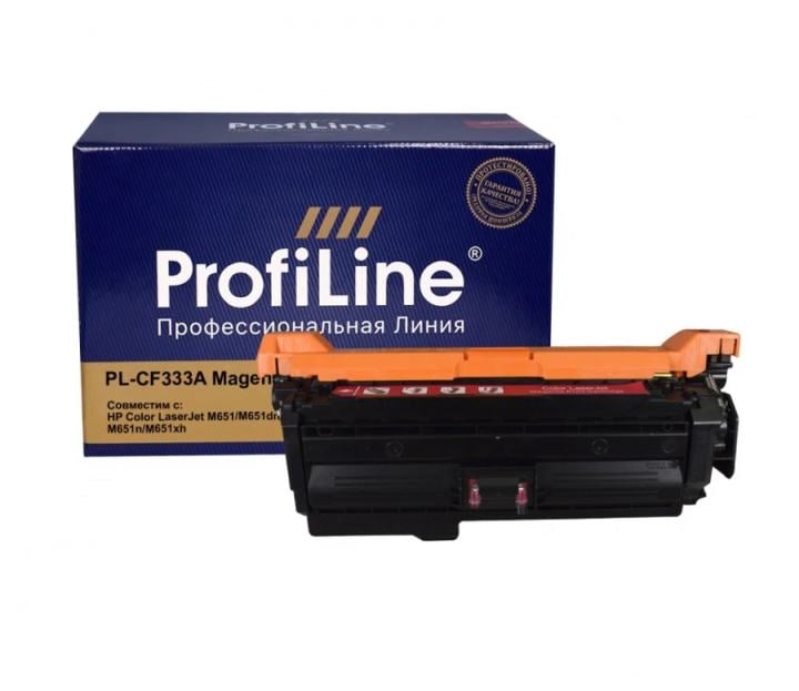 Картридж ProfiLine PL-CF333A №654A для принтеров HP CLJ Enterprise M651dn/651n/651xh  15000  копий  Magenta ProfiLine