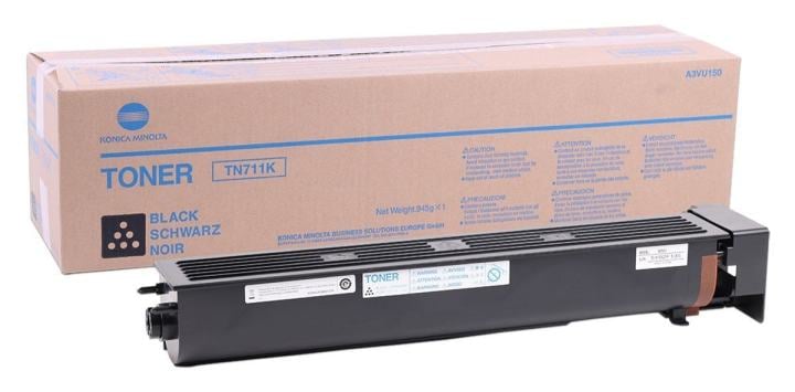 A3VU150 Тонер Konica-Minolta bizhub C654/754/Pro  C754 черный TN-711K