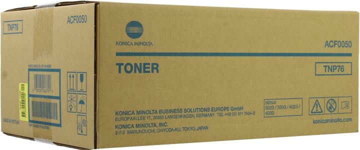 Тонер-картридж Konica Minolta toner cartridge TNP-76 for bizhub 4000i/4020i 12 000 pages