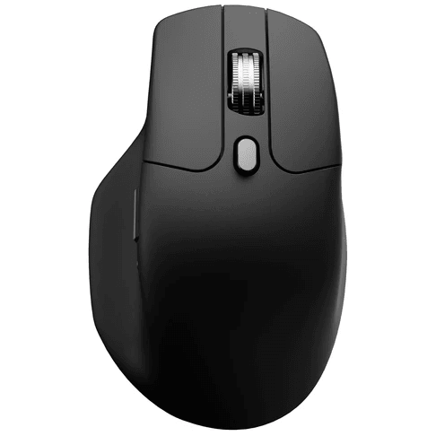 Keychron M6-A27 Мышь Keychron M6 - 3 типа подключения, чёрная, 1000 Гц,  металлическое колесо прокрутки