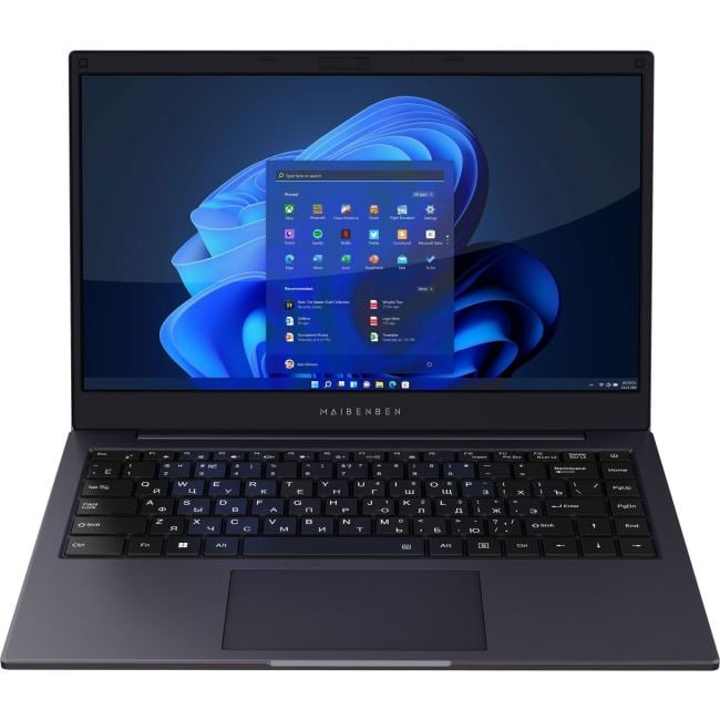 Ноутбук Maibenben S14A-iN10UMB1SLURE0, 14" IPS, Intel N100, 8ГБ RAM, 512ГБ SSD