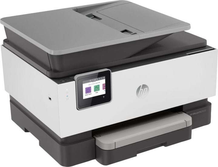 1KR49B МФУ струйный HP Officejet Pro 9013 AiO, A4, цветной,  струйный, белый [1kr49b]