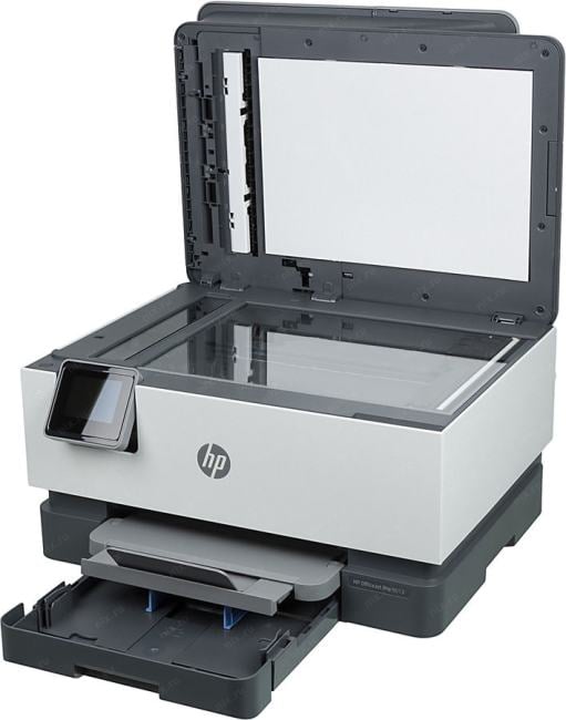 1KR49B МФУ струйный HP Officejet Pro 9013 AiO, A4, цветной,  струйный, белый [1kr49b]
