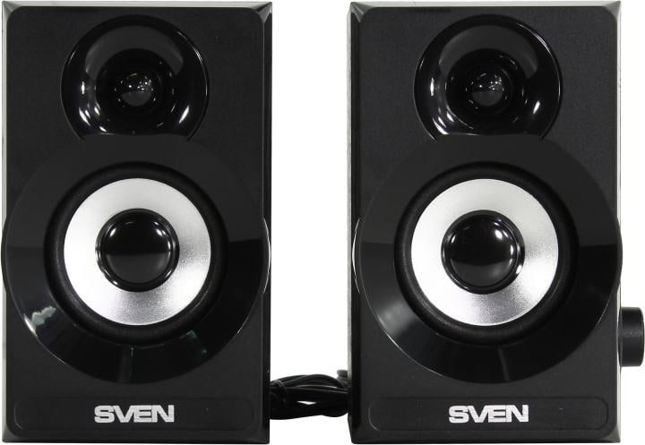 Акустическая система 2.0 SVEN SPS-517 черный (6Вт, питание от USB) (SV-016180)