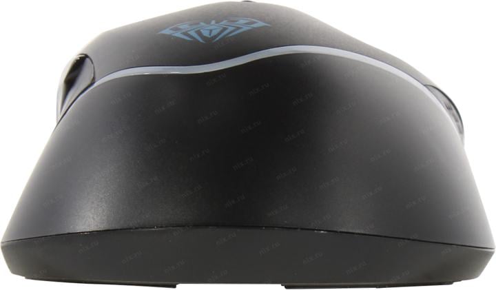 AULA Wind Gaming Mouse <F805 Black+Rainbow backlight> (RTL)  USB  7btn+Roll