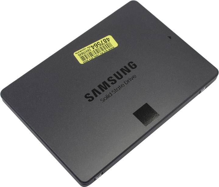 Твердотельный накопитель SSD Samsung 870 QVO MZ-77Q8T0BW 8TB 2.5&quot, Client SATA 6Gb/s, 560/530, IOPS 98/88K, MTBF 1.5M, QLC, 4096MB, 2880TBW, 0.33DWPD, RTL (396014) {10}