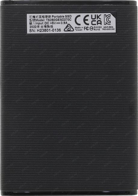 SSD 250 Gb USB3.1  Transcend ESD270C <TS250GESD270C>