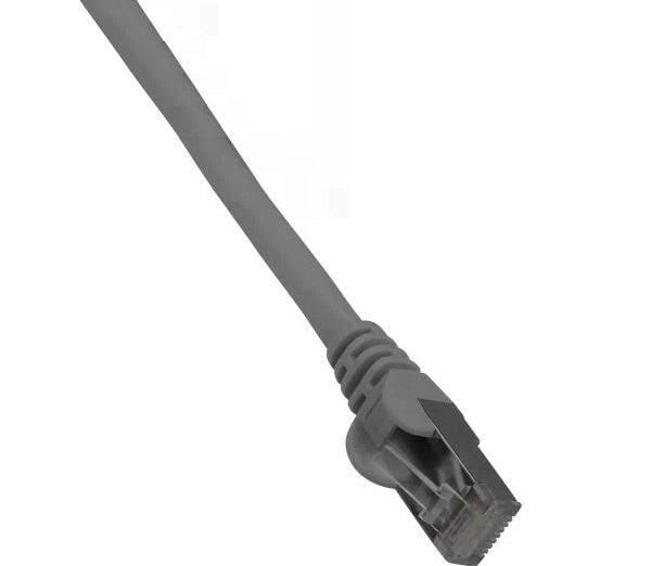 LAN6-S45-45-1.5-GY Шнур коммутационный Lanmaster кат. 6 экр. FTP RJ45/RJ45 d 62 1.5м PVC серый