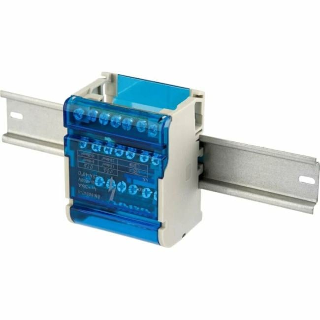 11-2304-7 Шина на DIN-рейку в  корпусе  (кросс-модуль)  4х7 REXANT