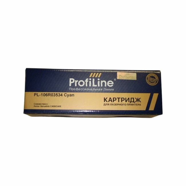 Картридж ProfiLine PL-106R03534 для принтеров Xerox Versalink C400/C405 Голубой 8000 копий