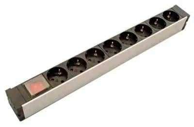 Блок распределения питания C3 Solutions C3.PH2005 гор.размещ.  8xSchuko базовые 10A