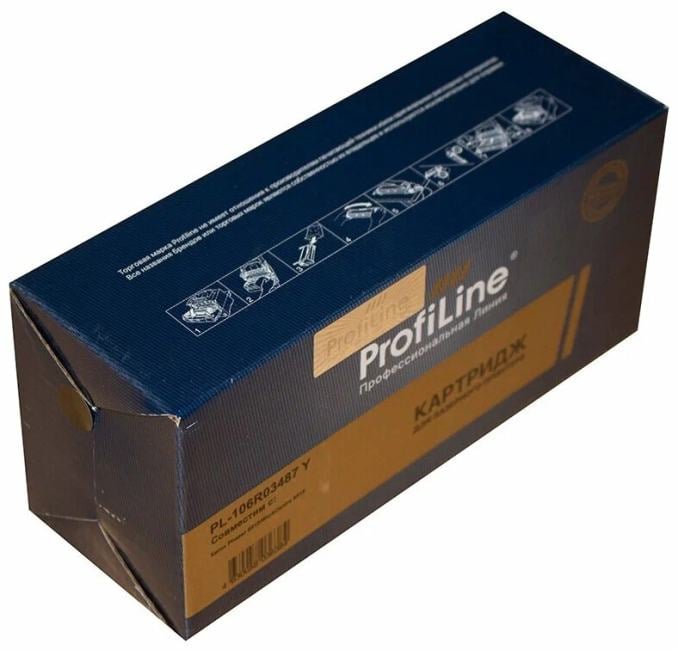 Картридж лазерный ProfiLine PL-106R03487, желтый, 2400 стр.