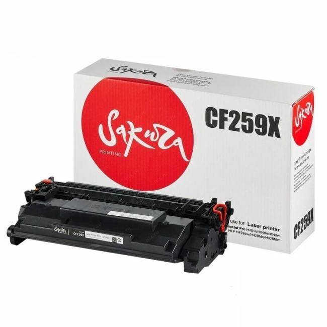 <116974> Картридж лазерный Sakura SACF259X-NOC (CF259X) №59X для HP LJM404, MFP M428, (без чипа, без гарантии [SACF259X-NOC]
