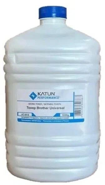 Тонер Katun KT-812 Brother Universal TN-2075/2080/2090/1075/2335/2375/3130/3170/3230/3280/3330/3380 кан. 1кг Katun фас.Россия