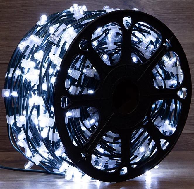 Гирлянда "LED ClipLight" 12V 150 мм белый Flashing (белый) с трансформатором Neon-Night