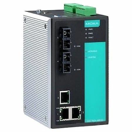MOXA  Коммутатор EDS-505A-SS-SC