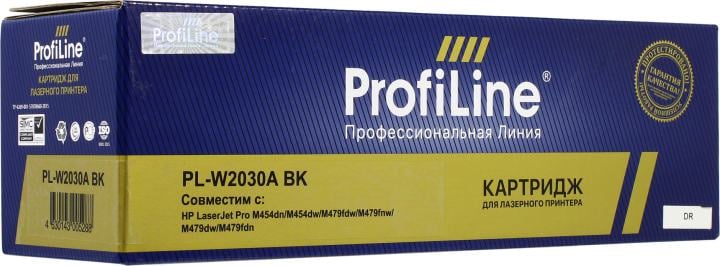Картридж лазерный ProfiLine PL-W2030A (415A) для принтеров HP LaserJet Pro M454dn/M454dw/M479fdw/M479fnw/M479dw/M479fdn с эмулятором черный 2400 копий
