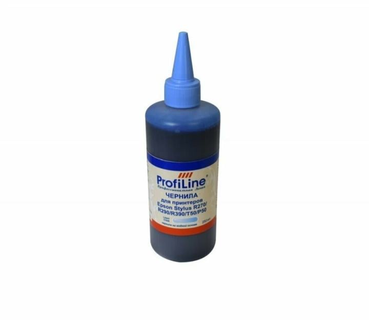ProfiLine PL_INK_T0825_LC_250ml Чернила для принтеров Epson Stylus R270/R290/R390/T50/P50 на водной основе  Light Cyan 2