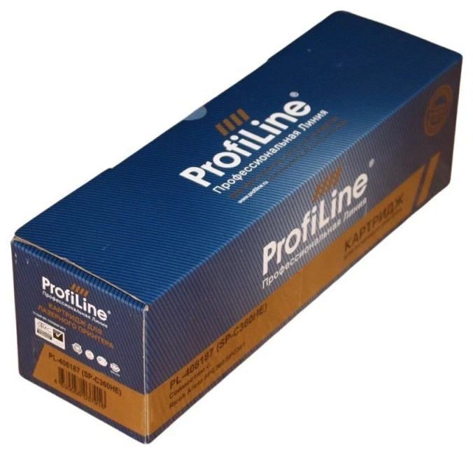 Принт-картридж ProfiLine SP-C360HE PL-408187_Y для Ricoh Aficio  SPC360/SPC361  yellow  6000 копий