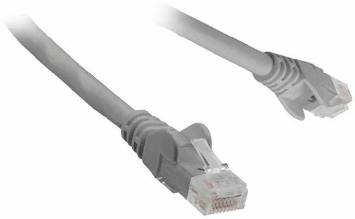 Кабель патч-корд U/UTP 6 кат. 1м  Lanmaster LAN6-45-45-1.0-GY серый