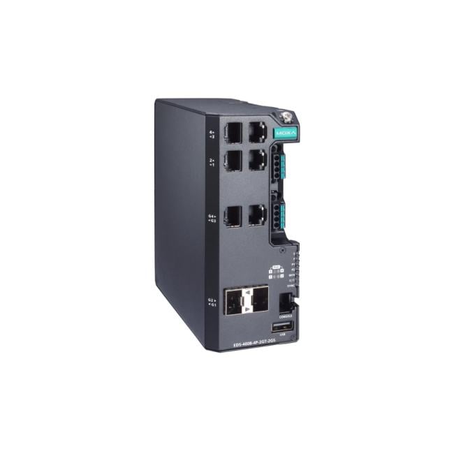 MOXA  Коммутатор EDS-4008-4P-2GT-2GS-LVB-T