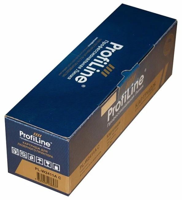 Картридж ProfiLine PL-W2411A, для HP Color LJ Pro M182n/M183fw, Cyan, 850 стр.