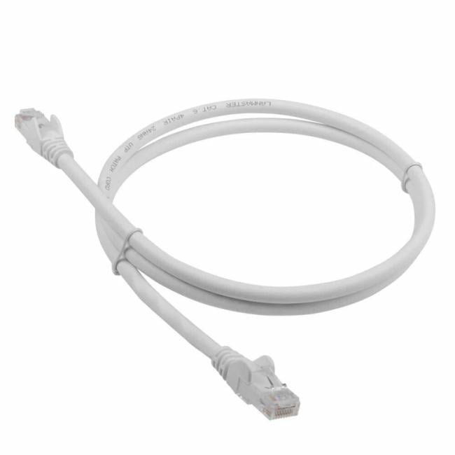 Кабель патч-корд U/UTP 6 кат. 15м Lanmaster  LAN-PC45/U6-15-WH LSZH, белый