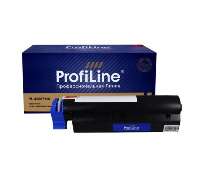 Картридж ProfiLine PL-45807120 для принтеров  Oki  B412/B432/MB472/MB492/B512/MB562  7000 копий