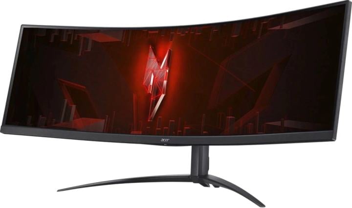 Монитор Acer 44.5" Nitro XZ452CUVbemiiphuzx черный VA LED 4ms 32:9 HDMI M/M матовая HAS Piv 450cd 178гр/178гр 5120x1440 165Hz FreeSync Premium Pro DP DQ USB 11.4кг