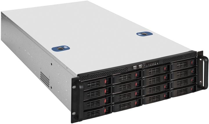 (Z0975424) 3U: Xeon E-2336/ 2x8 Гб/ 512 Гб NVMe SSD/ RAID/ 2 x  1  Гбит/