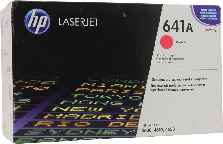 <016817> Картридж лазерный HP 641A (C9723A) для HP 4600, 8000 стр. пурпурный [C9723A]